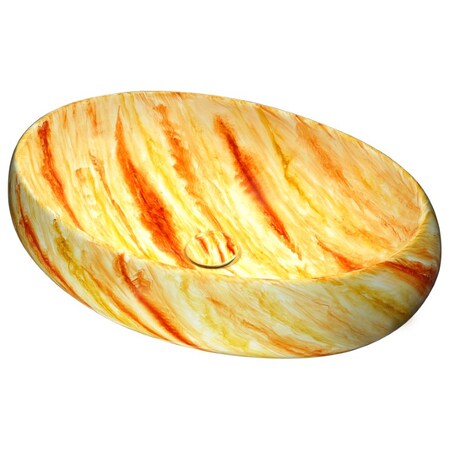 Anzzi Pastel Ceramic Vessel Sink in Pastels Finish LS-AZ240